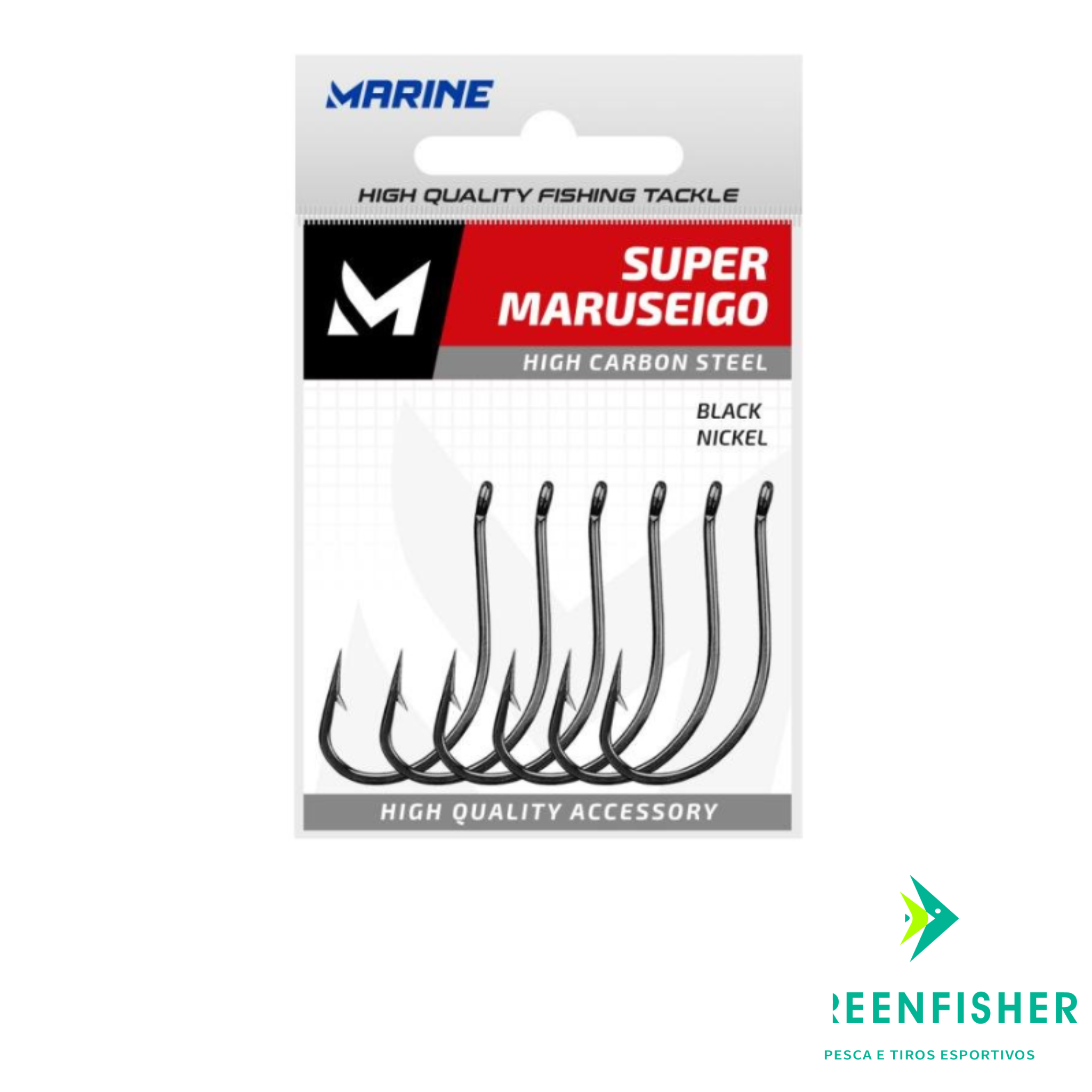 ANZOL SUPER MARUSEIGO BLACK / MARINE SPORTS