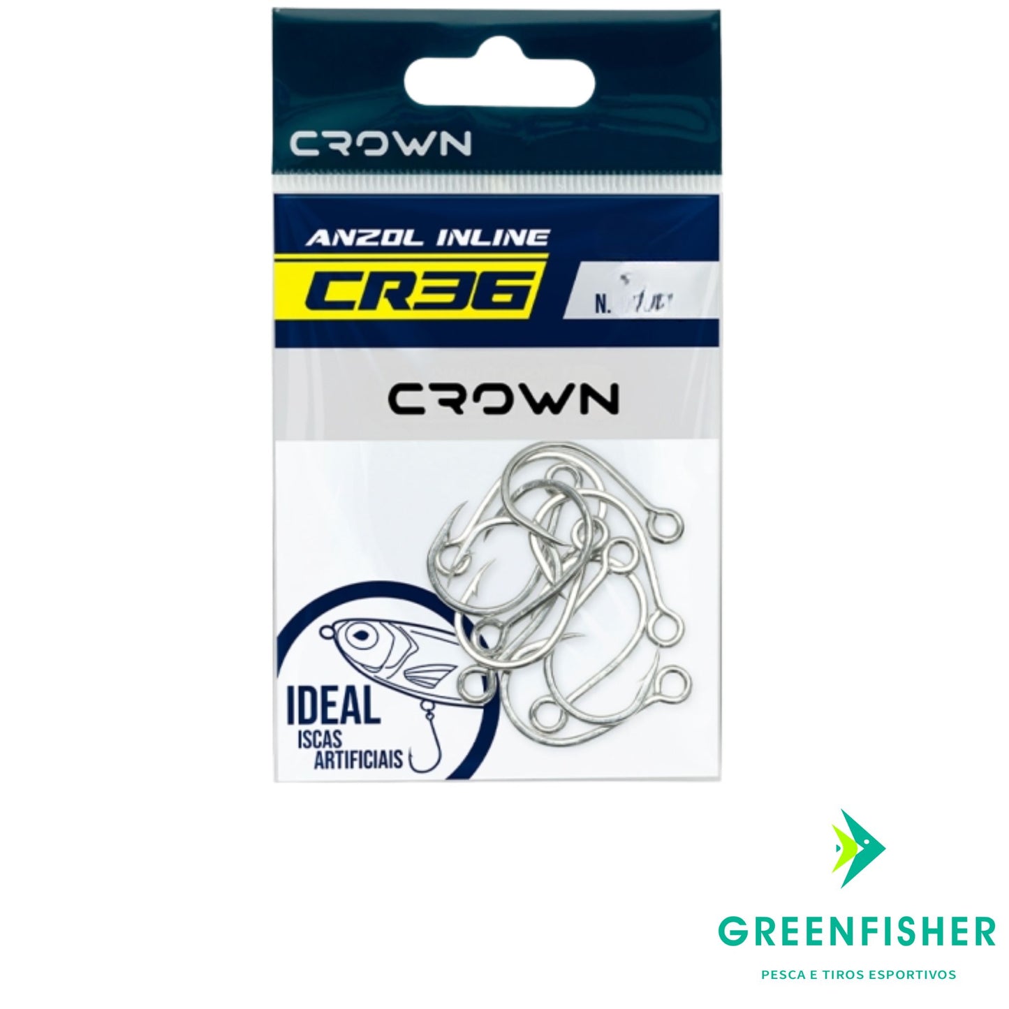 ANZOL INLINE CR36 BLACK / CROWN