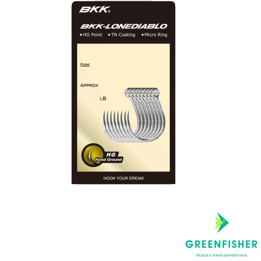 ANZOL LONE DIABLO N2/0 - C/06UND / BKK