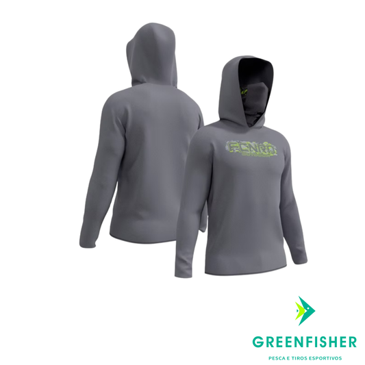 CAMISETA POLIAMIDA CINZA MACULINA / FACA NA REDE