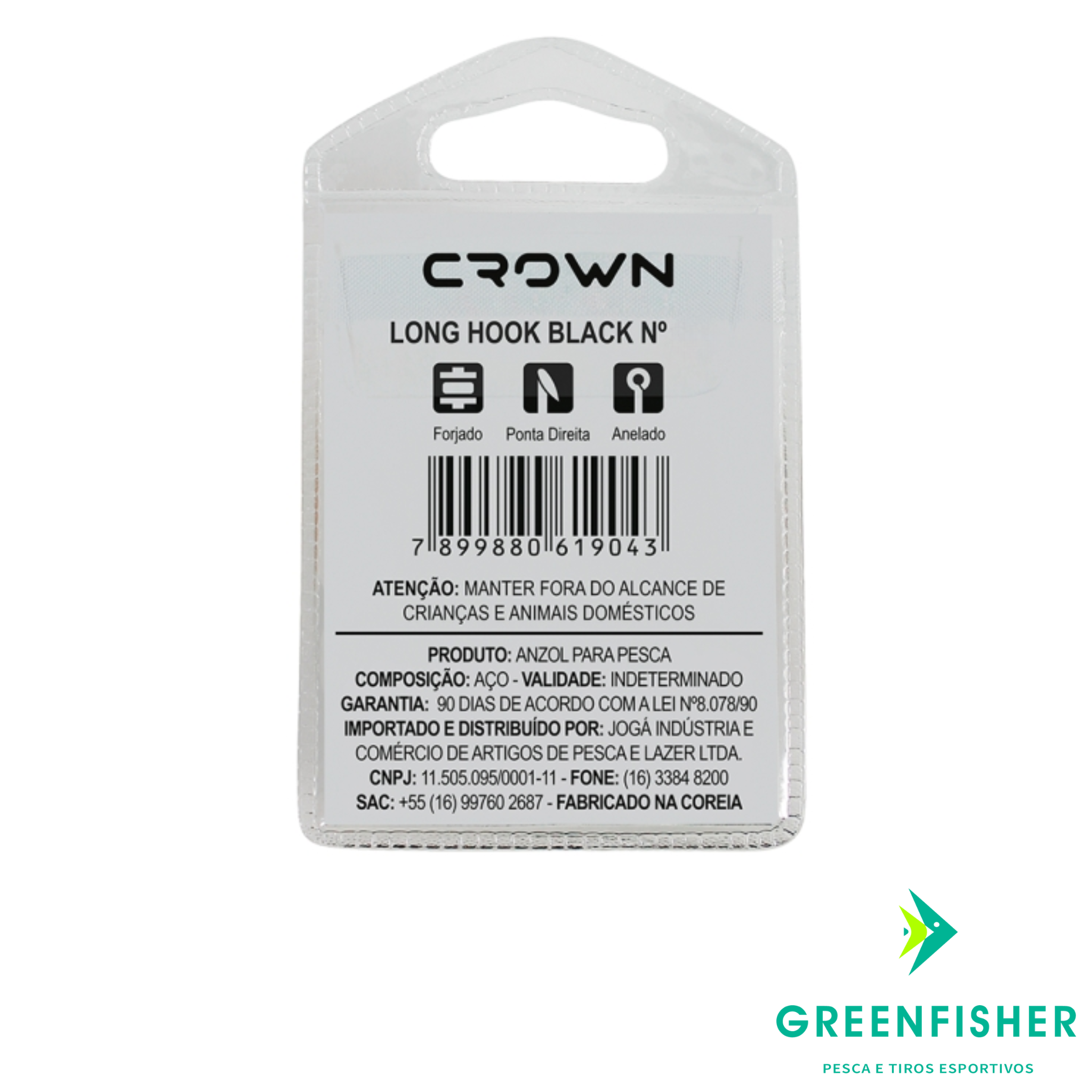 ANZOL LONG HOOK / CROWN