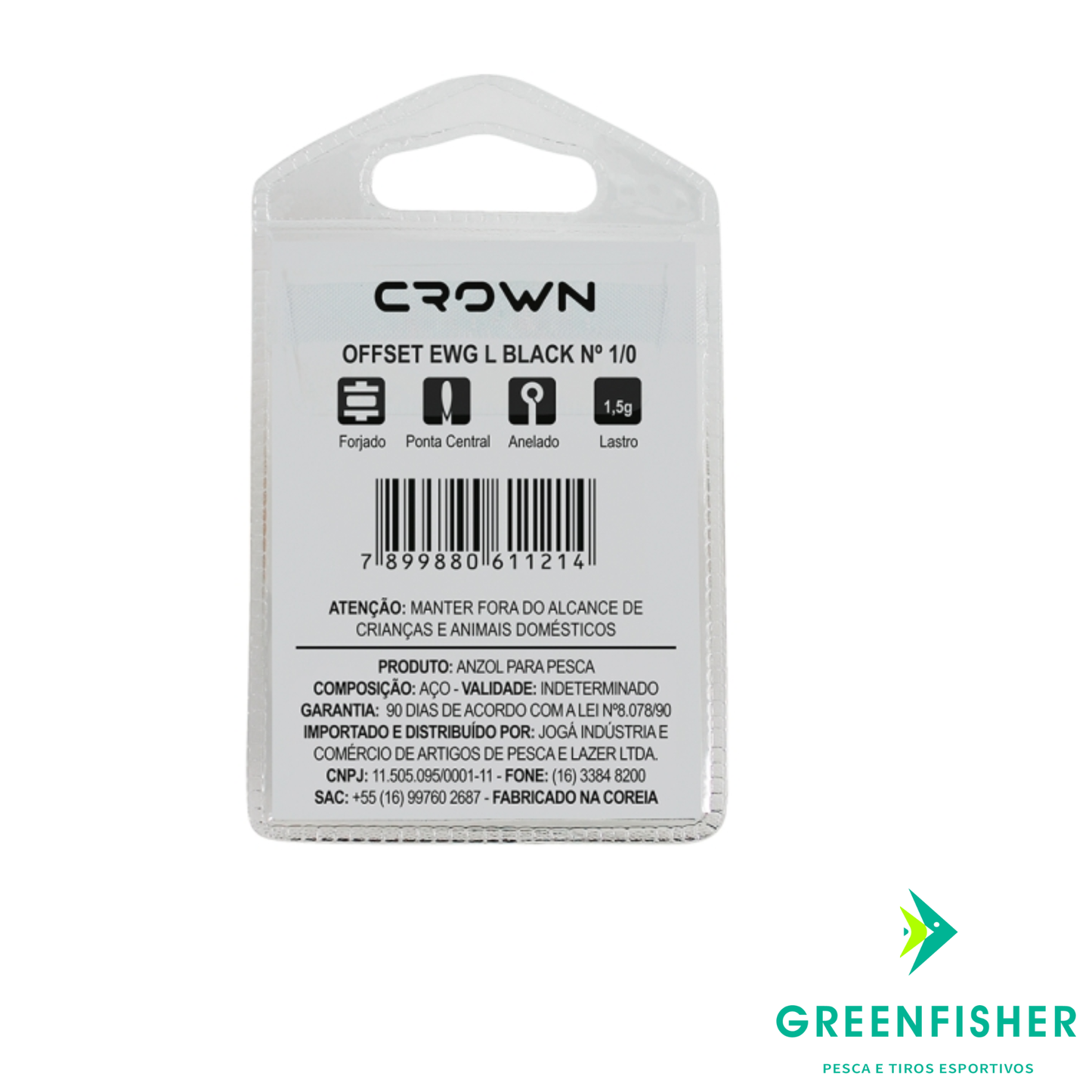 ANZOL OFFSET EWG LASTREADO / CROWN