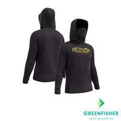 CAMISETA POLIAMIDA PRETO / FACA NA REDE