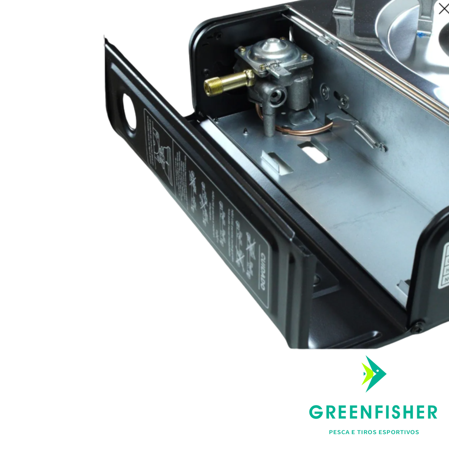 FOGAREIRO ETNA 2 BOCAS HORIZONTAL / NTK