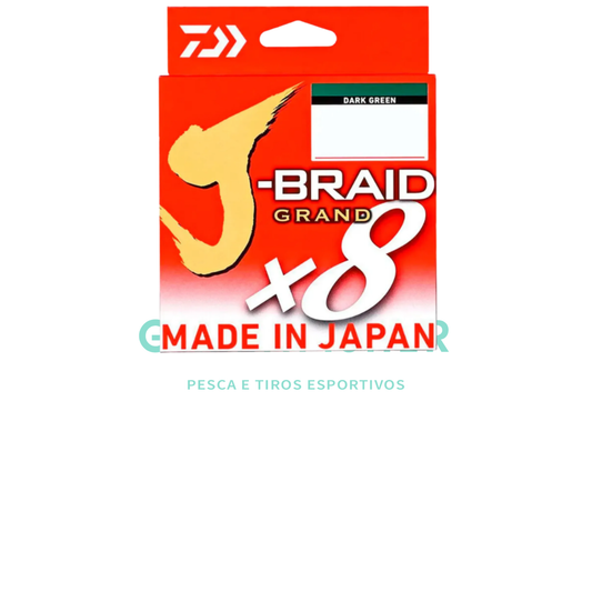 LINHA MULTI DAIWA J-BRAID GRAND X8 30LB 0,28MM 135MTS/ DAIWA