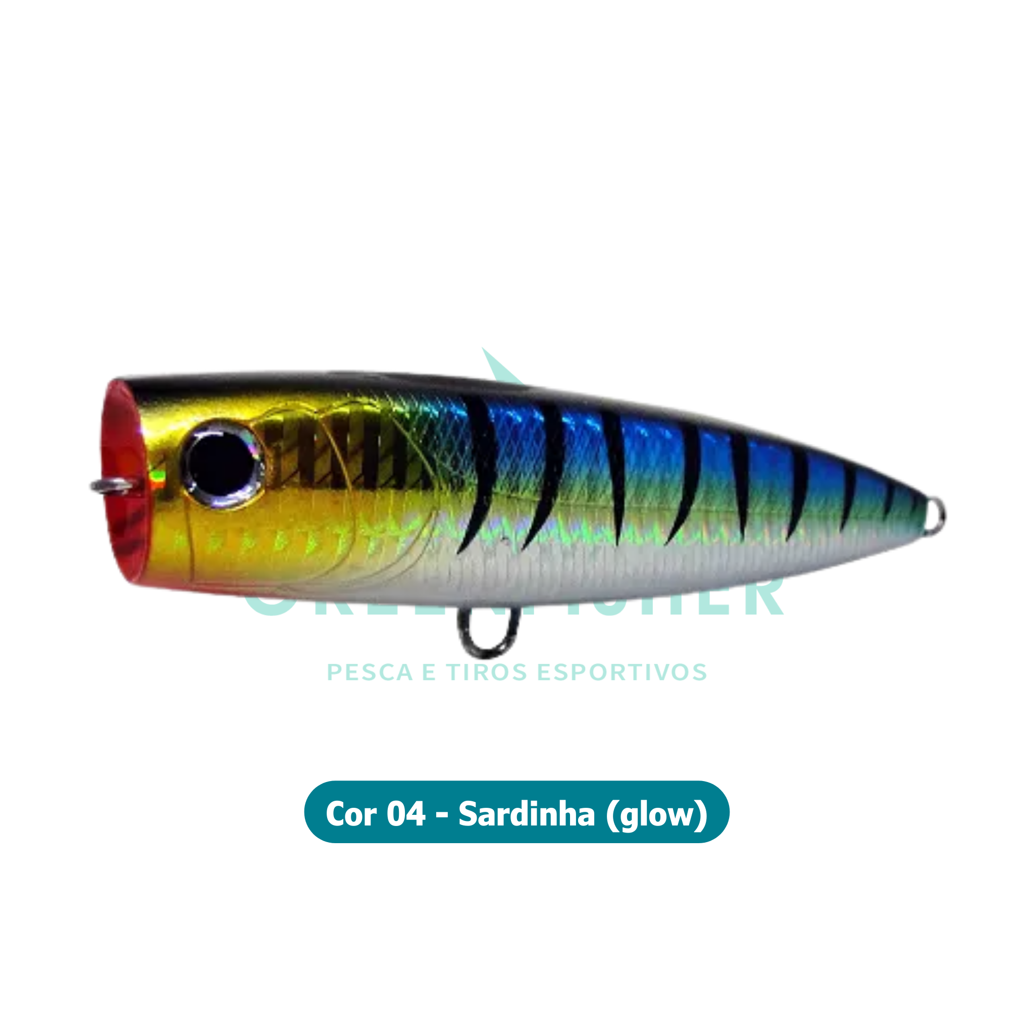 ISCA POPPER SHOTGUN 8CM 15GR / YARA