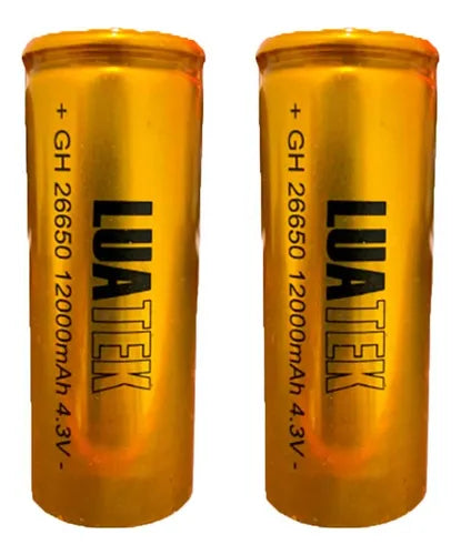 BATERIA RECARREGÁVEL 26650  12000MAH 4.3V / GREENFISHER