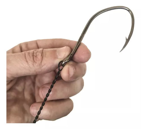 ANZOL ENCASTOADO 5/0 - 40LBS / BIG HOOK