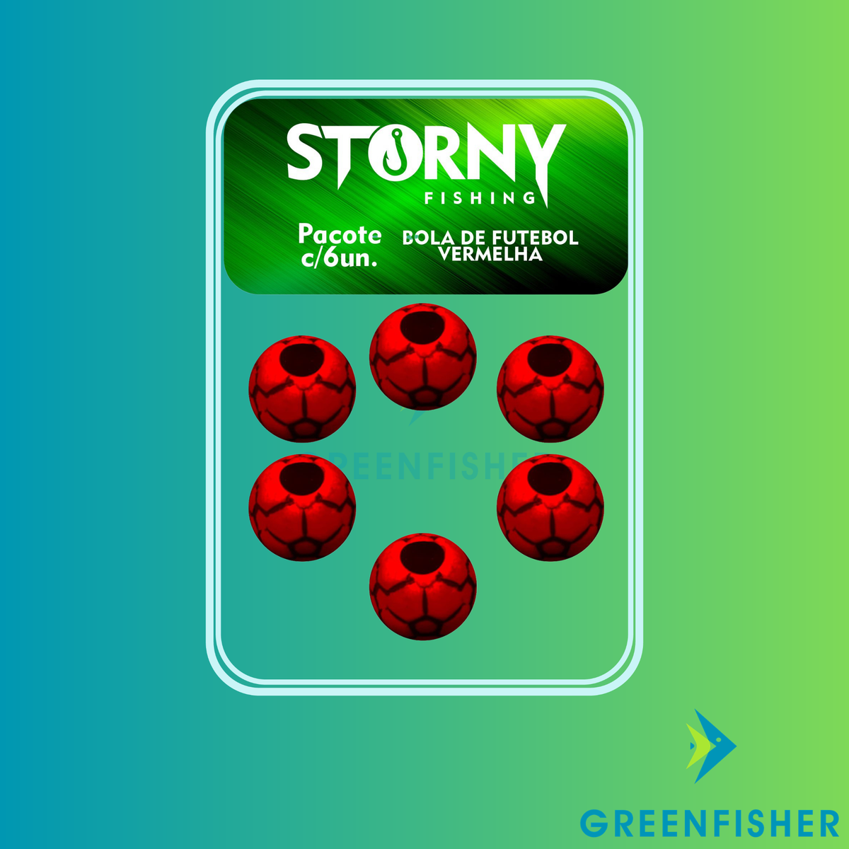 MIÇANGA LUMINOSA BOLINHA DE FUTEBOL / STORNY