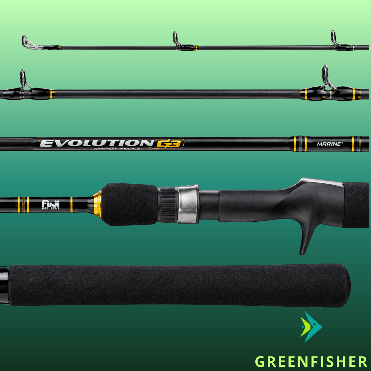 VARA EVOLUTION G3 - CARRETILHA / MARINE SPORTS