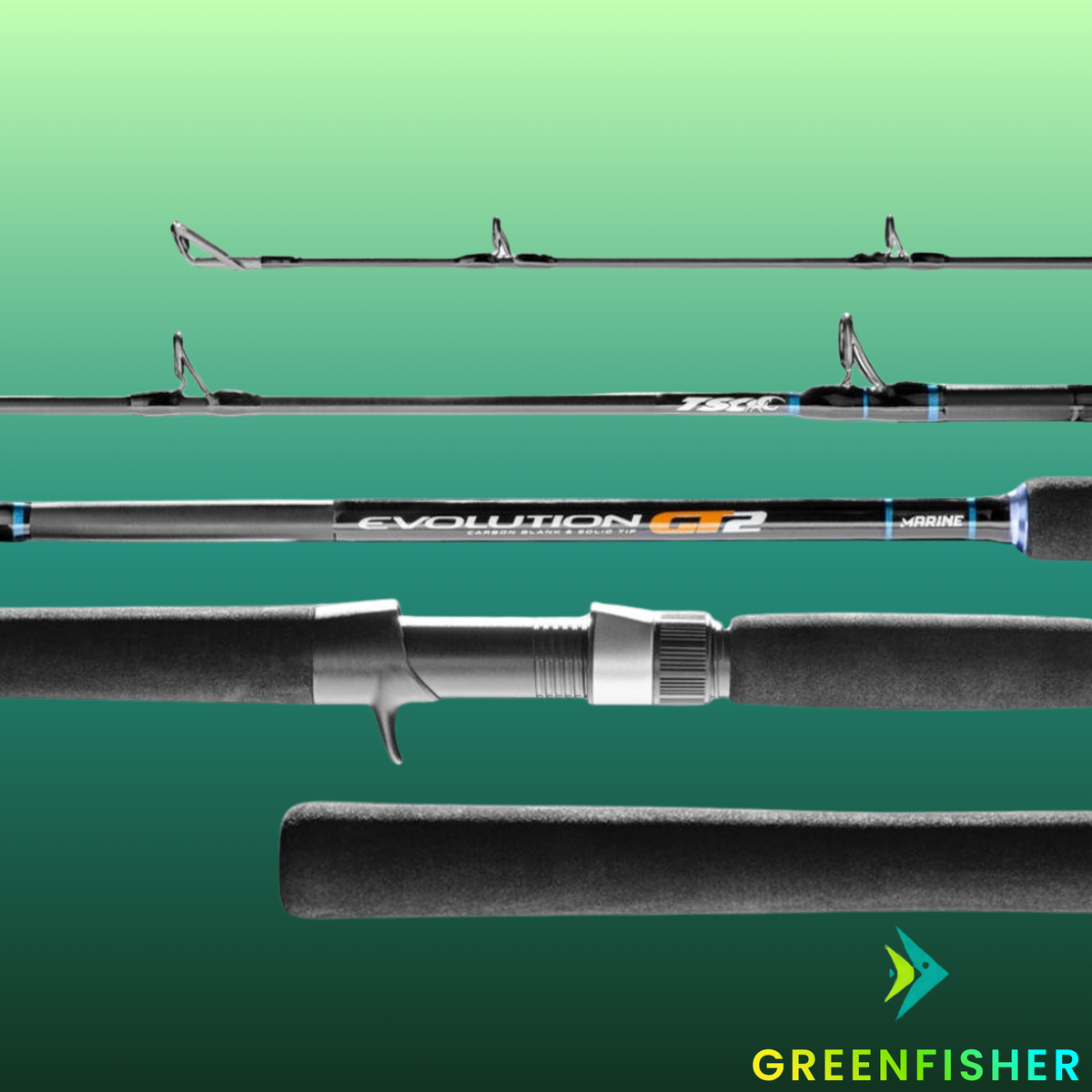 VARA EVOLUTION GT2 40-80LB CARRETILHA / MARINE SPORTS