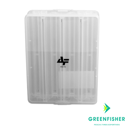 ESTOJO DUPLO H570 - COM 7 DIVISÕES / ALBATROZ FISHING