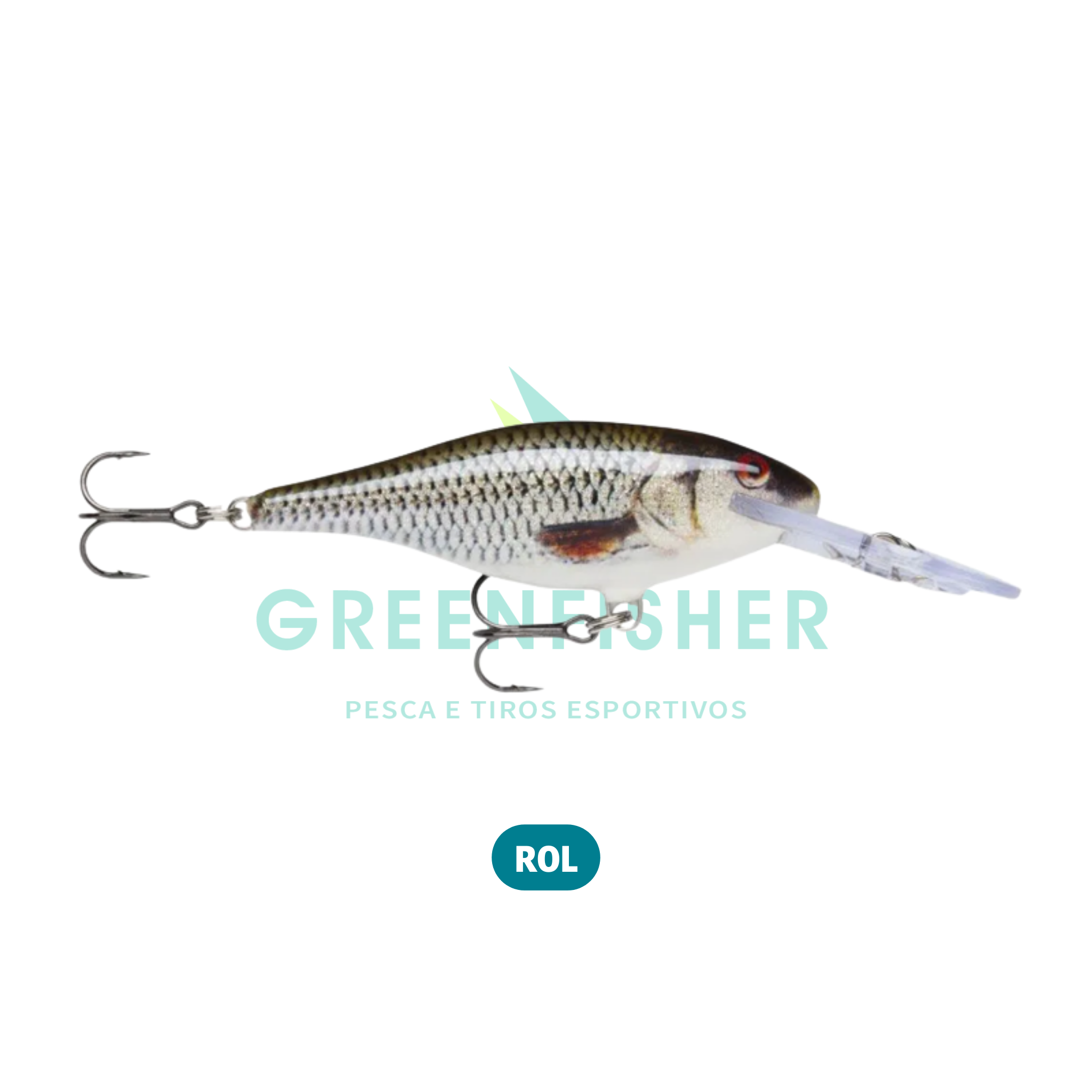 ISCA SHAD RAP 9CM 15G / RAPALA