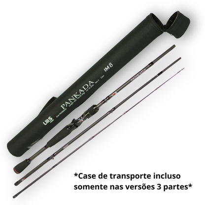 VARA PANKADA 6'0 - 10-25LB 3P CARRETILHA / LUMIS