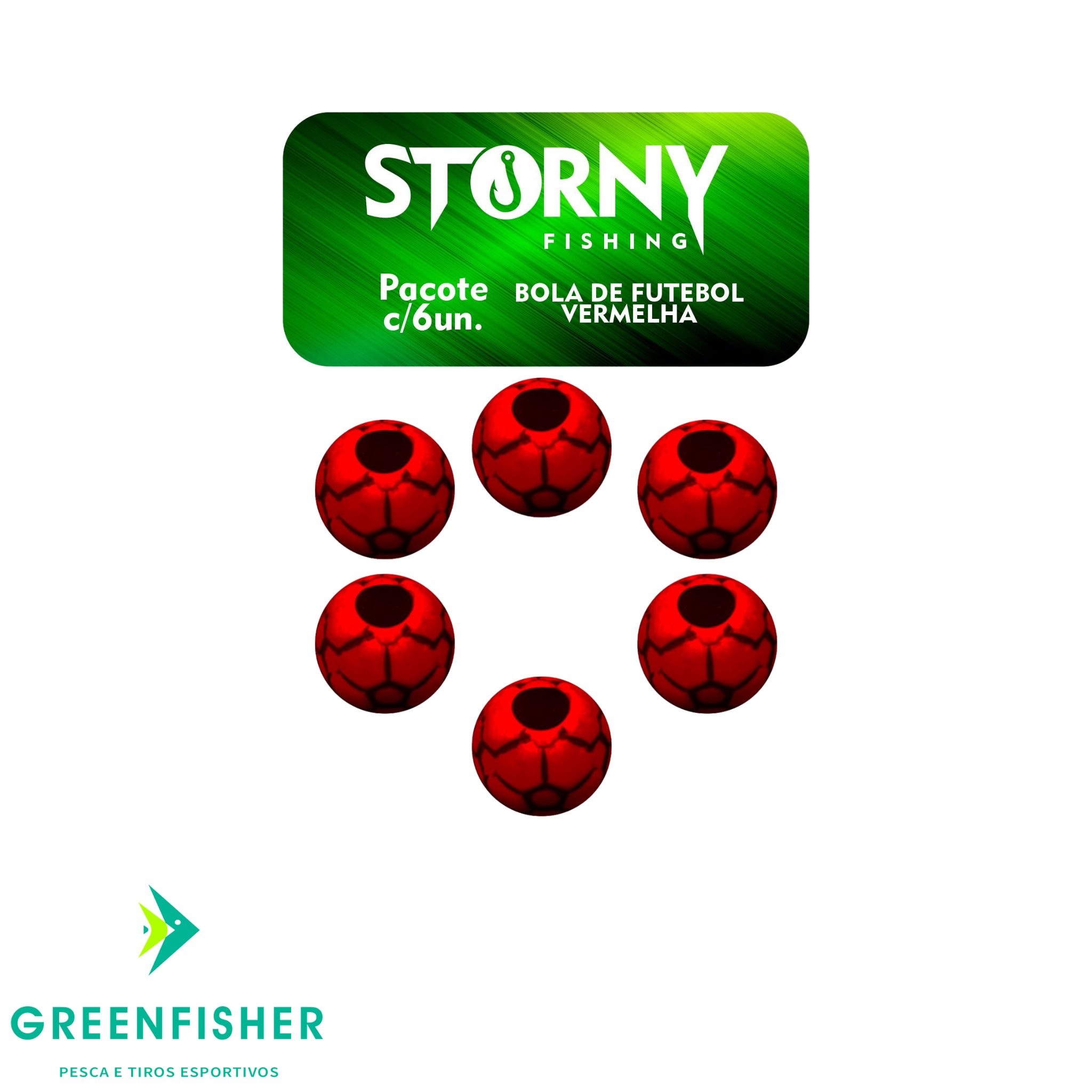 MIÇANGA LUMINOSA BOLINHA DE FUTEBOL / STORNY