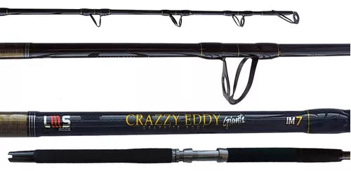 VARA CRAZZY EDDY 2,10M 30-60LB 1P CABO BIPARTIDO / LUMIS