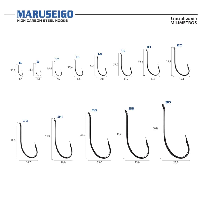 ANZOL MARUSEIGO NICKEL 14 C/50 / MARINE SPORTS