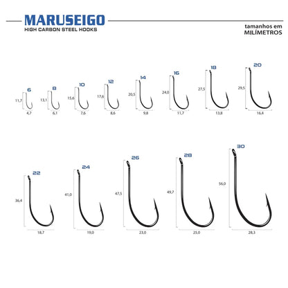 ANZOL MARUSEIGO NICKEL 14 C/50 / MARINE SPORTS