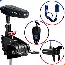 MOTOR ELÉTRICO 55LBS PARA ÁGUA DOCE COM ÂNCORA VIA GPS / AUTOBOAT