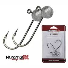 ANZOL JIG HEAD 3/0 - 4G 2UN / MONSTER 3X