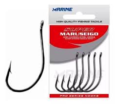ANZOL SUPER MARUSEIGO BLACK N16 C/50PCS / MARINE SPORTS