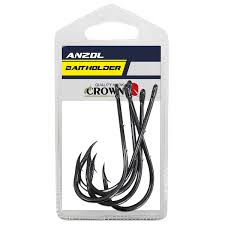 ANZOL BAITHOLDER BLACK N2/0 C/10UN / CROWN