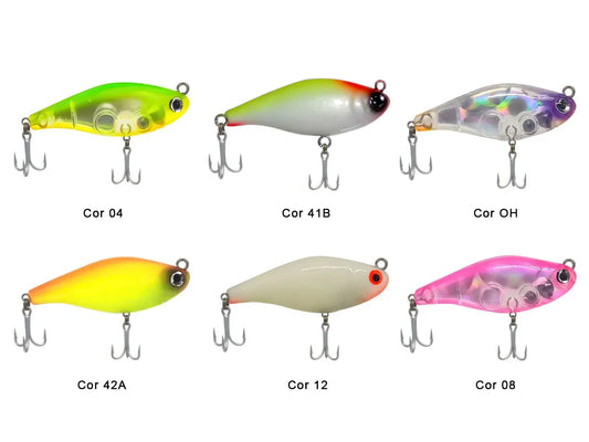 ISCA KV LIPS JR - 5CM 8GR COR VERDE/VERMELHO