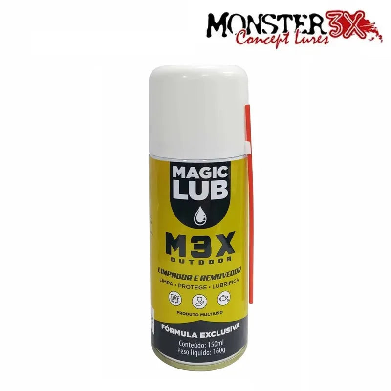 LUBRIFICANTE MAGIC LUB 150ML / MONSTER 3X