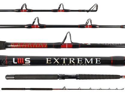 VARA EXTREME 6'0 100-200LB 1,80M CARRETILHA / LUMIS